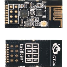 Decisive NRF24L01+ 2.4g Kablosuz Veri Iletim Modülü Gt-24 2.4ghz NRF24L01+PA+LNA 1100 Metre Kablosuz Modül, Kaynak (Yurt Dışından)