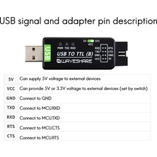 Decisive Endüstriyel Sınıf Usb'den Ttl'ye Dönüştürücü CH343G Seri Bağlantı Noktası Dönüşüm Modülü Desteği 5V/3.3V Seviye Dönüşüm Devresi (Yurt Dışından)