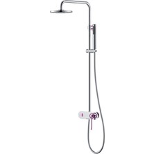 Fontana FA-5051P Krom & Mor Duş Ünitasi