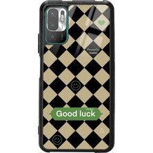 S-Case Xiaomi Redmi Note 10 5g Good Luck Tasarımlı Glossy Telefon Kılıfı