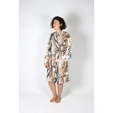 Luckka Heritage  Unisex Müslin Bornoz Sabahlık Kimono - Ztbornoz