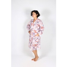 Luckka Heritage  Unisex Müslin Bornoz Sabahlık Kimono - Ztbornoz