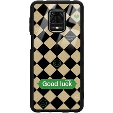 S-Case Xiaomi Redmi Note 9 Pro Good Luck Tasarımlı Glossy Telefon Kılıfı