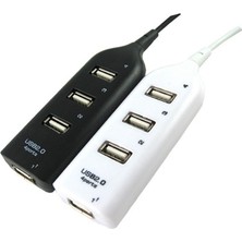 Talent USB Hub 2.0 Çoklu USB Yüksek Hızlı Hub Splitter 4-Port USB Hub Adaptörü Dizüstü Bilgisayar Alıcısı Bilgisayar Aksesuarları Siyah (Yurt Dışından)