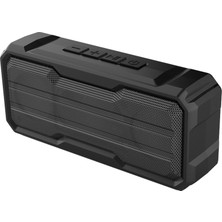 Talent Bluetooth Hoparlör Kablosuz Taşınabilir Hoparlör 3D Stereo Müzik Çevre Desteği USB Aux Tf Kart Su Geçirmez Subwoofer (Yurt Dışından)