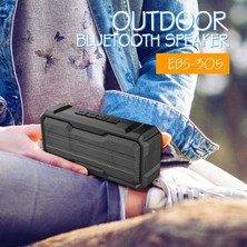 Talent Bluetooth Hoparlör Kablosuz Taşınabilir Hoparlör 3D Stereo Müzik Çevre Desteği USB Aux Tf Kart Su Geçirmez Subwoofer (Yurt Dışından)