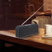 Talent Bluetooth Hoparlör Taşınabilir Kablosuz Hoparlörler Dış Mekan Soundbar Subwoofer Desteği Tf Kart Fm (Yurt Dışından)