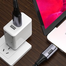 Talent USB Tam Fonksiyonlu Veri Kablosu, 40G 100W Tip C Veri Kablosu, 3 Yüksek Hızlı Hızlı Şarj, Tip-C Erkek - Erkek Kablo (Yurt Dışından)