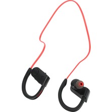 Talent Spor Kablosuz Kulaklık Bluetooth Kulaklık Mic Gürültü Önleyici Bas Bluetooth Kulaklık (Siyah + Kırmızı) (Yurt Dışından)