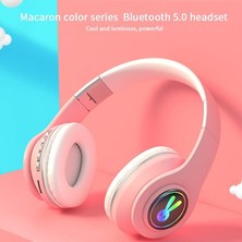 Talent Kablosuz Bluetooth 5.0 Müzik Kulaklık Sevimli Bluetooth Kulaklık Desteği Radyo Bluetooth Kulaklık (Yurt Dışından)