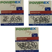 Powerex  Duolock Snap Lrf -Spin Klipsi (10 Adet)