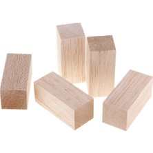 Prettyia 3/5 70/100/130MM Balsa Bitmemiş Woodcraft Dikdörtgen Ahşap 70MM (Yurt Dışından)