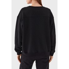 Pinko % 100 Pamuk Bisiklet Yaka Oversize Kadın Sweatshirt 101831 A162 Z99