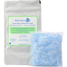 Marispacks 1 G x 100 Adet Silikajel Nem Alıcı Paket (Aihua Paper, Aluminyum Doypack Ambalajda)