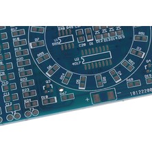 Sourcingasia Smd Dönen LED Smd Bileşenleri Lehimleme Uygulama Panosu Kiti Diy Modülü (Yurt Dışından)