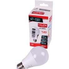 Helios İç Mekan Led Ampul 220V 15W Gün ışığı 3000K E27