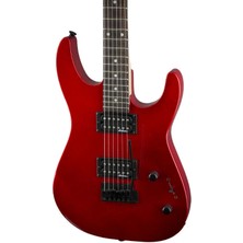 Jackson JS11 Dinky 2-Point Tremolo Amaranth Klavye Metallic Red Elektro Gitar