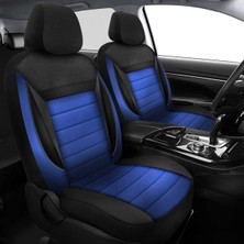 Çelik Auto Tofaş Şahin Uyumlu Araç,araba,oto Tay Tüyü Koltuk Kılıfı Mavi 001