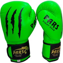 Pars Panter Boks Kick Boks Muay Thai Eldiveni Yeşil