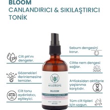 The Miadrops Bloom Canlandırıcı & Sıkılaştırıcı Doğal Tonik – 100ml