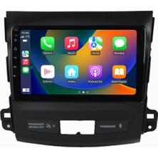 Snooper Mitsubishi Outlander Android Carplay Multimedya 2008-2012 6gb Ram + 128GB Hafıza + 8 Çekirdek