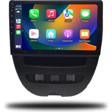 Snooper Citroen C1 Android Crplay Multimedya 2007-2013 6gb Ram + 128GB Hafıza + 8 Çekirdek