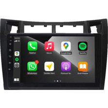 Snooper Toyota Yaris Android Crplay Multimedya 2007-2011 6gb Ram + 128GB Hafıza + 8 Çekirdek