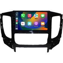 Snooper Mitsubishi L200 Android Carplay Multimedya 2015-2022 Dijital Klima 6gb Ram + 128GB Hafıza + 8 Çekirdek