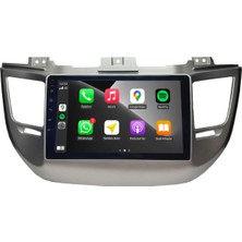 Snooper Hyundai Tucson Android Crplay Multimedya 2015-2018 6gb Ram + 128GB Hafıza + 8 Çekirdek