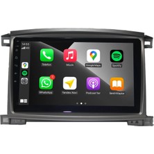 Snooper Toyota Land Cruiser Android Crplay Multimedya 2003-2007 6gb Ram + 128GB Hafıza + 8 Çekirdek