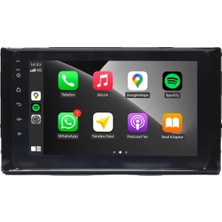 Snooper Toyota Corolla Android Carplay Multimedya 2017-2019 6gb Ram + 128GB Hafıza + 8 Çekirdek