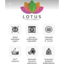 Lotus Halı Puffy Peluş Post Vizon Bej Kaymaz Saçaklı Salon Halısı Mutfak Halısı Çocuk Halısı