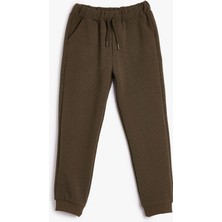 Koton Basic Jogger Eşofman Altı Beli Bağlamalı Cepli