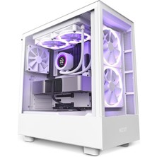 Nzxt H5 Elite Premium Gaming Sistem Amd Ryzen  5 5600 + Nvidia Geforce Rtx 3060 12GB +16GB Ram  + 1tb M.2 Nvme SSD