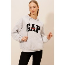 Hakke Üç Iplik Gap Baskı Sweat