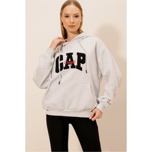Hakke Üç Iplik Gap Baskı Sweat