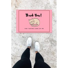 Dijital Baskı Yeşil Dış ve Iç Mekan Doğal Taş Desen Kapı Önü Paspası