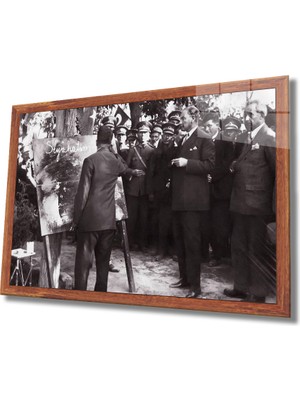 MiraLive  Atatürk Cam Tablo