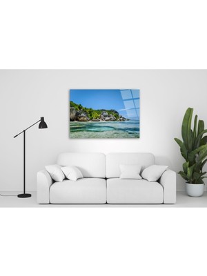 MiraLive  Deniz Manzarası Cam Tablo