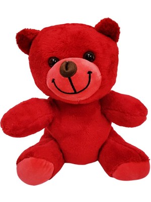 Mevafa Sevimli Kırmızı Oyuncak Peluş Ayıcık