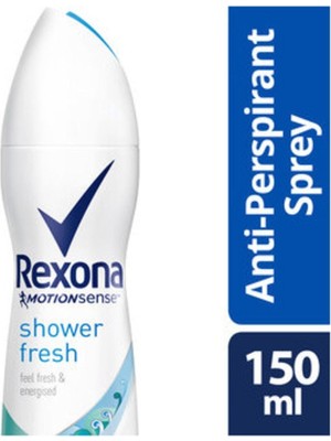 Rexona MotionSense Kadın Sprey Deodorant Shower Fresh Antiperspirant 150 ml