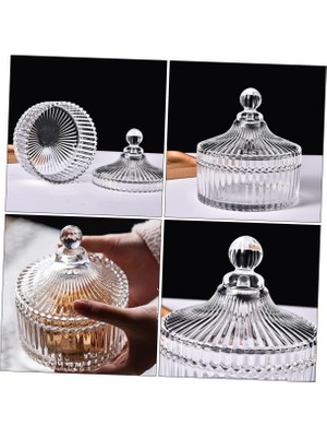 Rotanev Kesme Kapaklı Cam Şekerlik