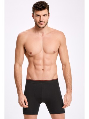 Ilke 005 Erkek Elasten Uzun Boxer
