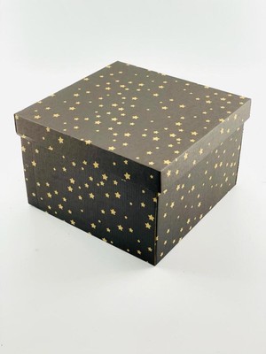 Feza Kutu 23X23X15 Hediyelik Kutu Kraft Kutu Karton Kutu Yılbaşı Kutusu Pasta Kutusu Balon Kutusu (10 Adet)