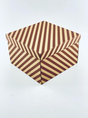 Feza Kutu 23X23X15 Hediyelik Kutu Kraft Kutu Karton Kutu Yılbaşı Kutusu Pasta Kutusu Balon Kutusu (10 Adet)