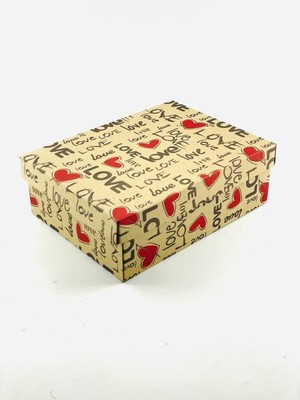 Feza Kutu 22X30X10 Hediyelik Kutu Kraft Kutu Karton Kutu Yılbaşı Kutusu Pasta Kutusu Balon Kutusu (10 Adet)