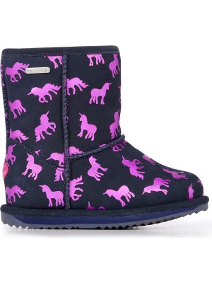Emu Australia Rainbow Unicorn Brumby Unisex Çocuk Bot