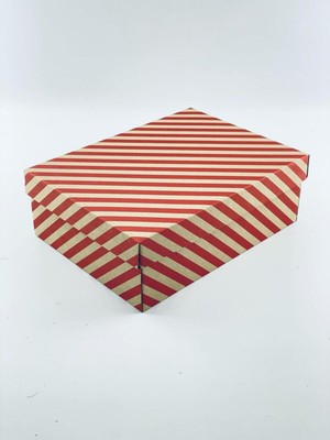 Feza Kutu 22X30X10 Hediyelik Kutu Kraft Kutu Karton Kutu Yılbaşı Kutusu Pasta Kutusu Balon Kutusu (10 Adet)