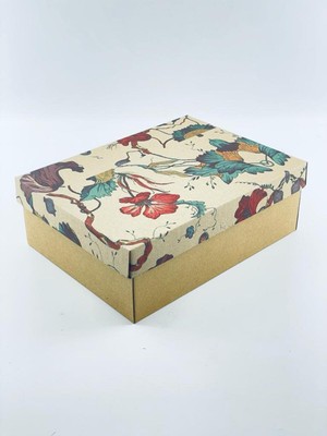 Feza Kutu 22X30X10 Kutu Kraft Kutu Karton Kutu Yılbaşı Kutusu Pasta Kutusu Balon Kutusu (10 Adet)