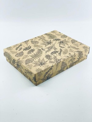 Feza Kutu 22X30X6 Hediyelik Kutu Kraft Kutu Karton Kutu Yılbaşı Kutusu Pasta Kutusu Balon Kutusu (10 Adet)